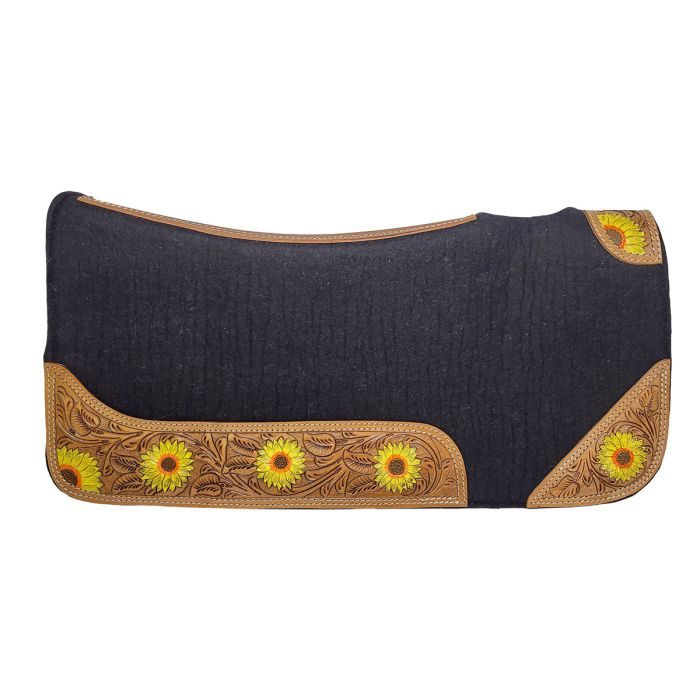 Oregon Sunflower Wool Felt Pad