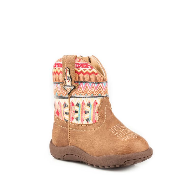 Roper Infants CowBaby Boots - Azteca