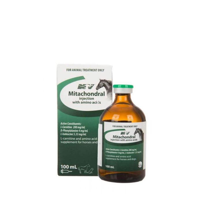 Naturevet Mitachondral Injection - Amino acid combination to reduce pain perception and enhance muscle endurance