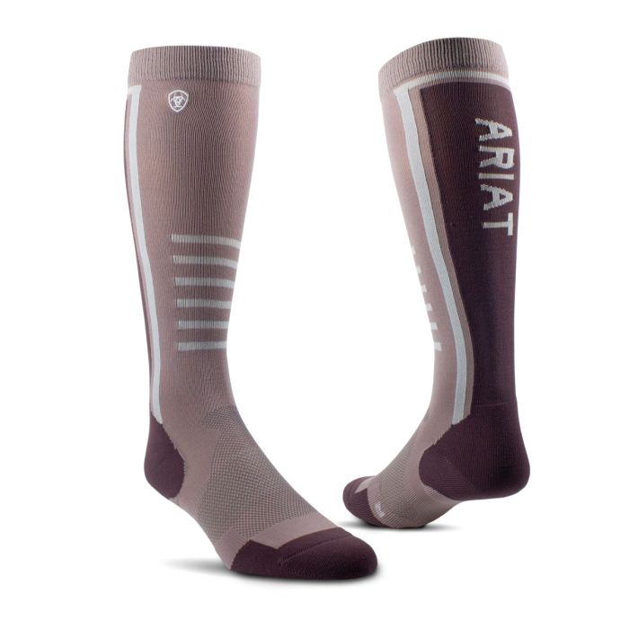 AriatTek Slimline Performance Socks - Quail / Huckleberry