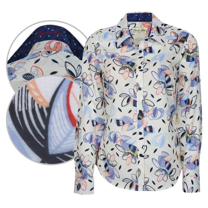 Thomas Cook Sasha Long Sleeve Print Shirt