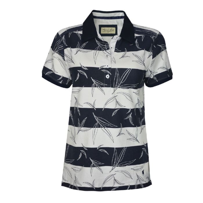 Thomas Cook Womens Viv Print Short Sleeve Polo